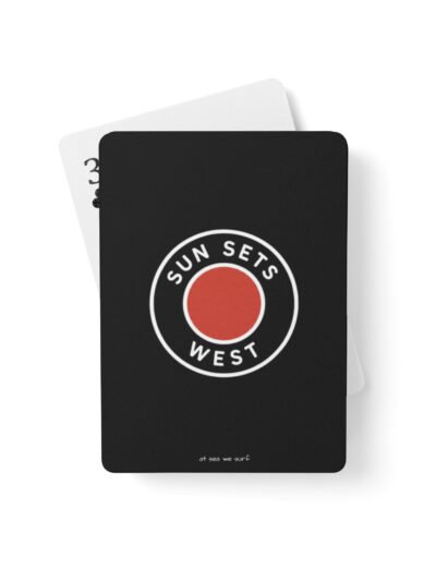 Sun Sets West Cards